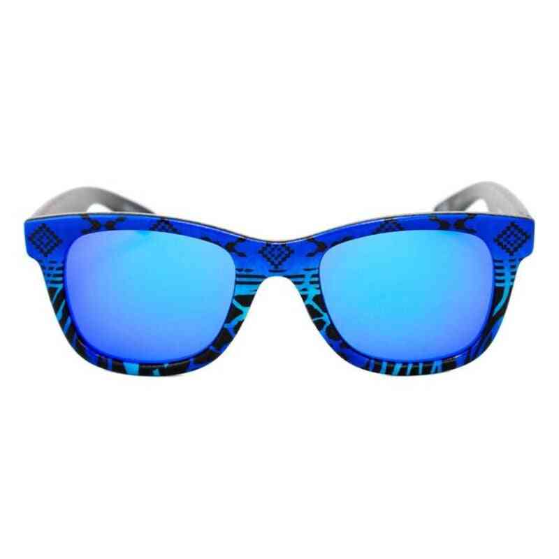 lunettes de soleil unisexe italia independent 0090inx 022 000 bleu ø 50 mm