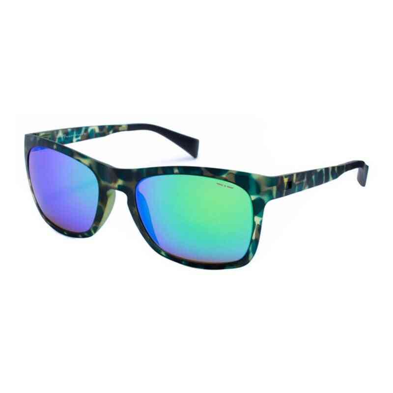 lunettes de soleil unisexe italia independent 0112 035 000 noir vert ø 54 mm