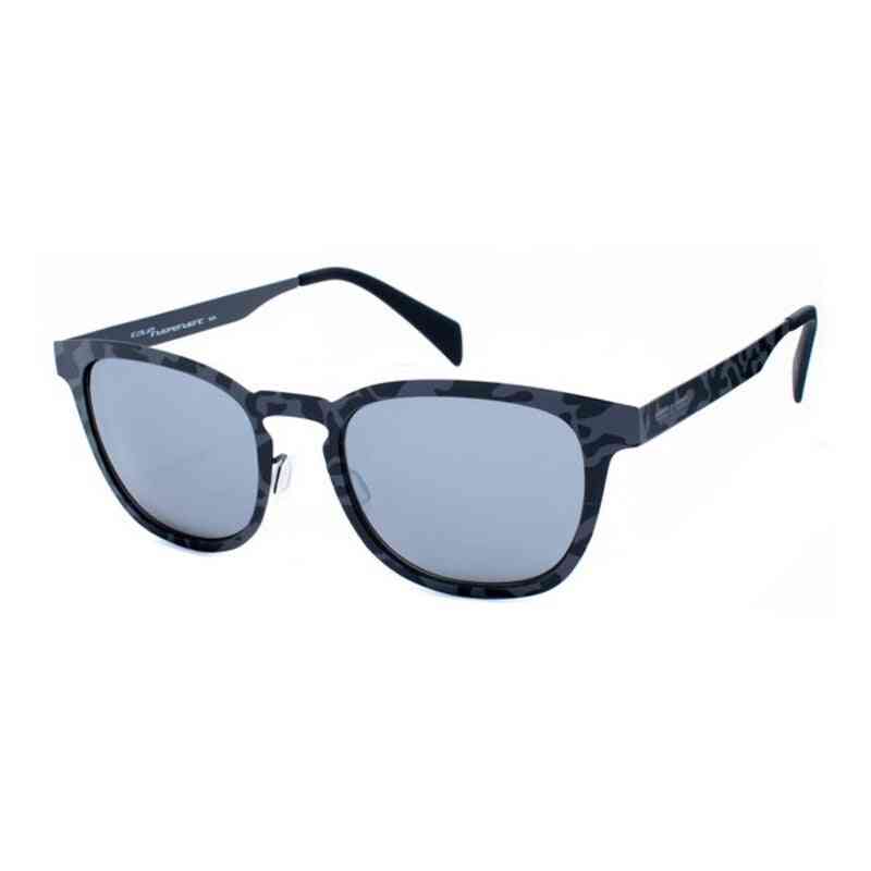 lunettes de soleil unisexe italia independent 0506 153 000 noir gris ø 51 mm