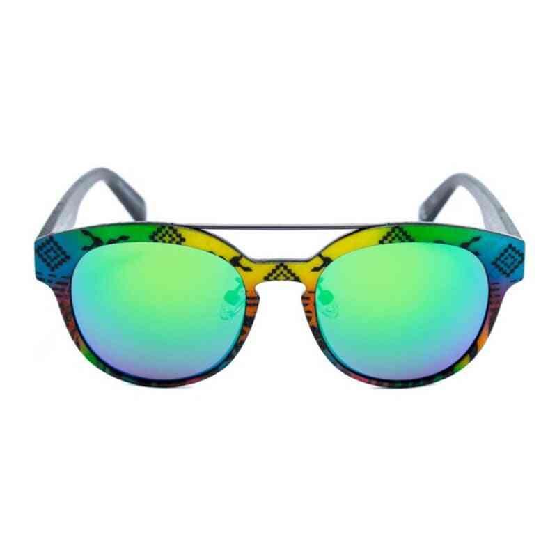lunettes de soleil unisexe italia independent 0900ainx 149 000 jaune bleu vert ø 50 mm