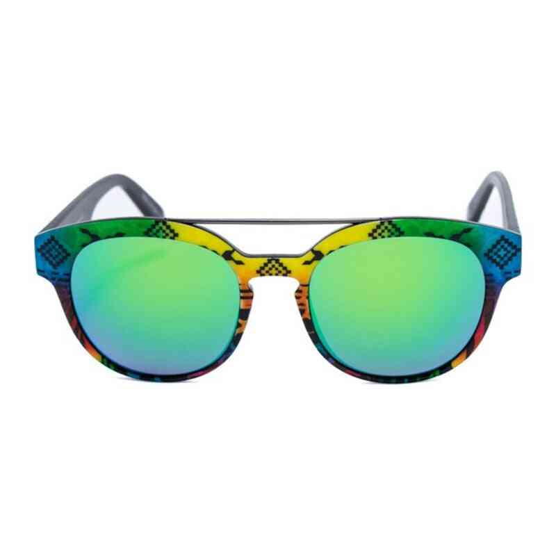 lunettes de soleil unisexe italia independent 0900inx 149 000 jaune bleu vert orange ø 50 mm