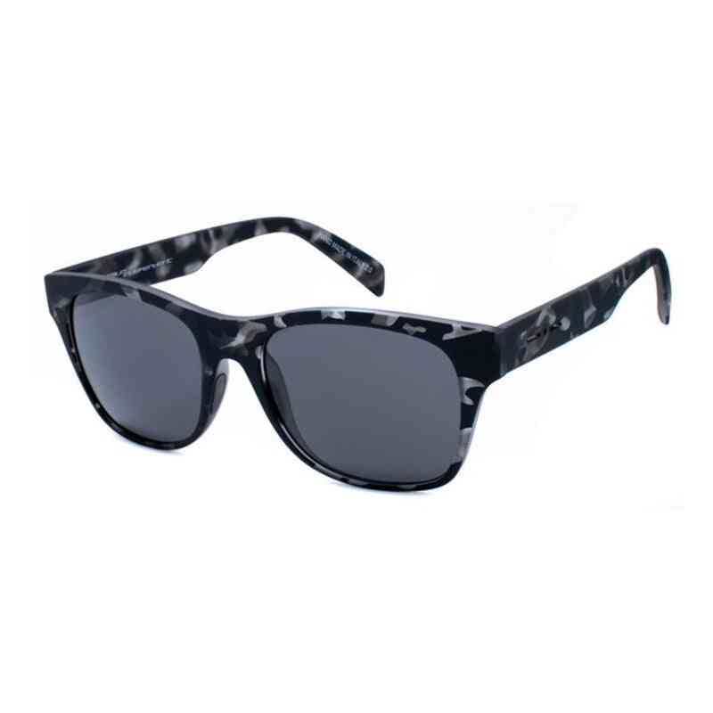 lunettes de soleil unisexe italia independent 0901 143 000 noir gris ø 52 mm