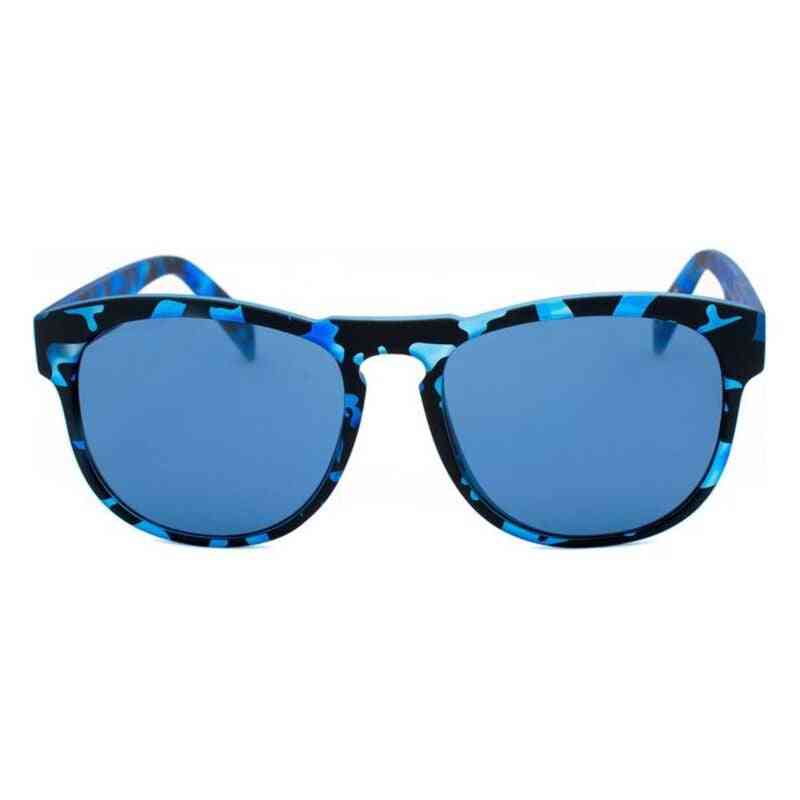 lunettes de soleil unisexe italia independent 0902 141 000 bleu noir ø 54 mm