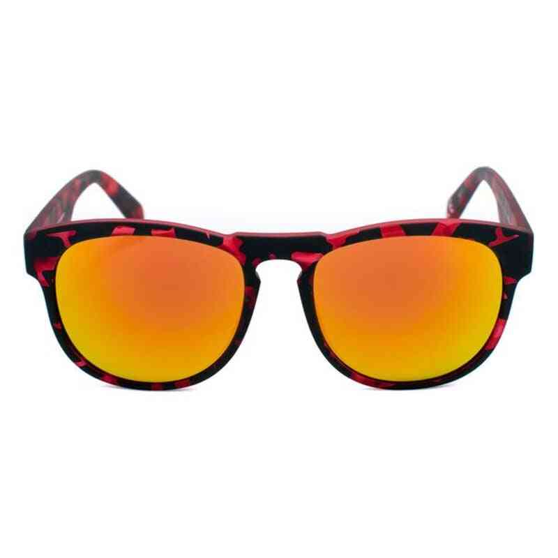 lunettes de soleil unisexe italia independent 0902 142 000 noir rouge ø 54 mm