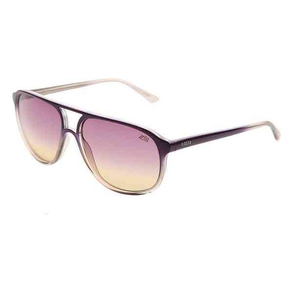 lunettes de soleil unisexe lozza sl1872580n76 violet ø 58 mm