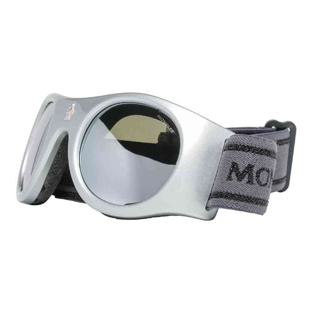 lunettes de soleil unisexe moncler ml0051 20c gris 55 mm