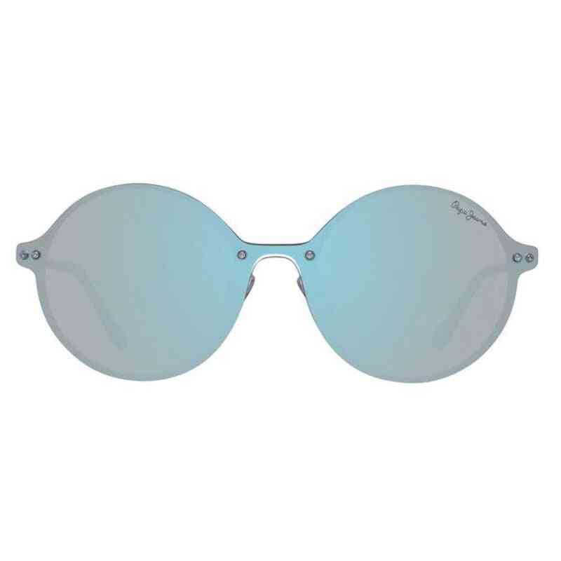 lunettes de soleil unisexe pepe jeans pj5135c4140 bleu effet miroir