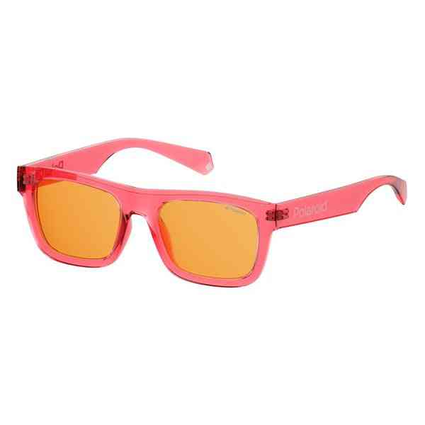 lunettes de soleil unisexe polaroid 6050 s 35j 53 rose ø 53 mm