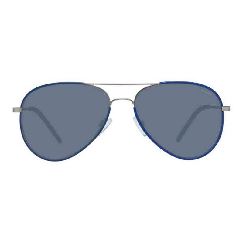 lunettes de soleil unisexe polaroid pld 1020 s r81 56 bleu ø 56 mm