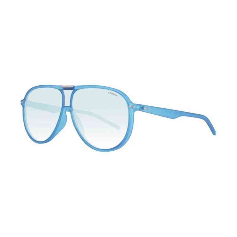 lunettes de soleil unisexe polaroid pld 6025 s 15m bleu ø 99 mm