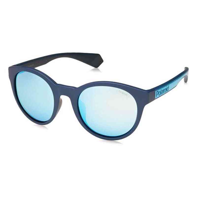 lunettes de soleil unisexe polaroid pld6063gs pjp5x bleu ø 52 mm