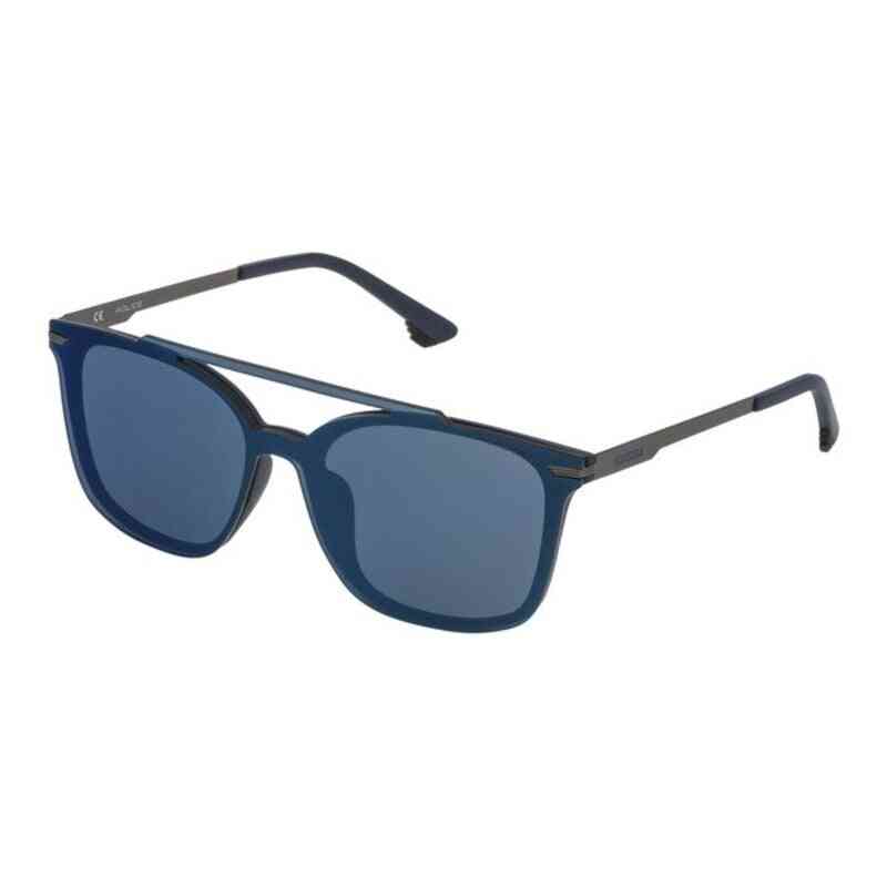 lunettes de soleil unisexe police spl528999nqb bleu ø 99 mm