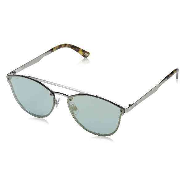 lunettes de soleil unisexe web eyewear bleu argent ø 59 mm