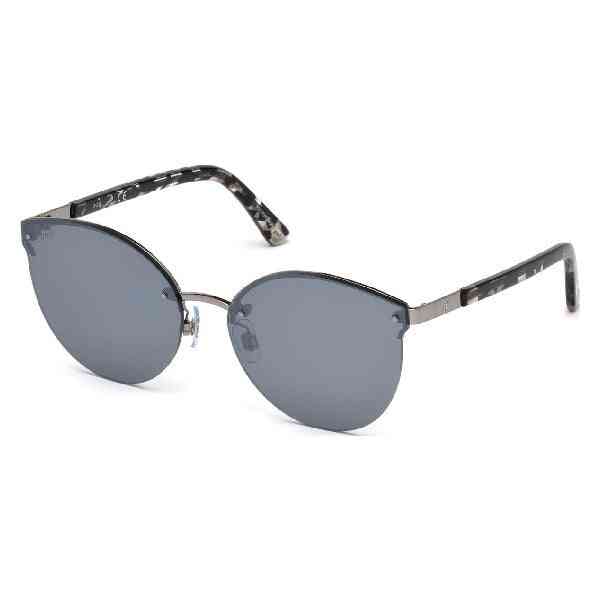 lunettes de soleil unisexe web eyewear bleu gris ø 59 mm