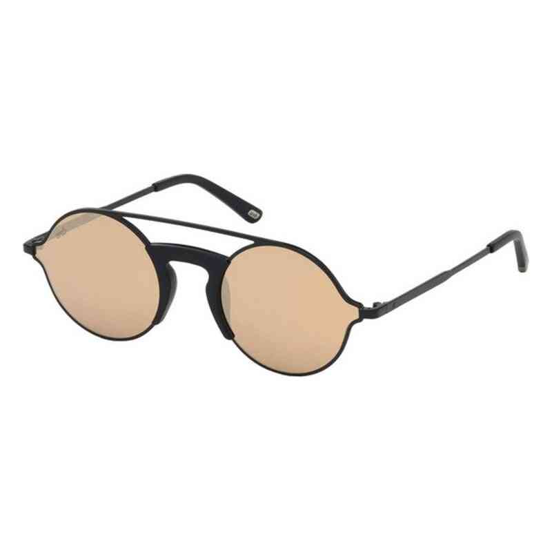 lunettes de soleil unisexe web eyewear we0247 02g marron noir ø 54 mm