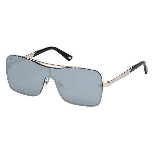 lunettes de soleil unisexes web eyewear silver