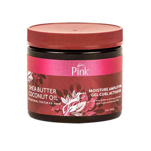 Lustre's pink® beurre de karité huile de noix de coco gel hydratant activateur de boucles 16 oz
