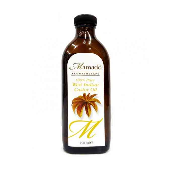 mamado natural 100 pure huile de ricin des indes occidentales 150ml