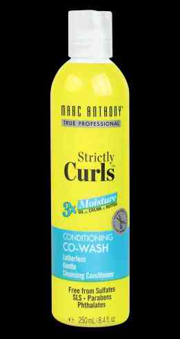 marc anthony strictement boucles 3x shampooing hydratant gratuit co wash 8 4oz