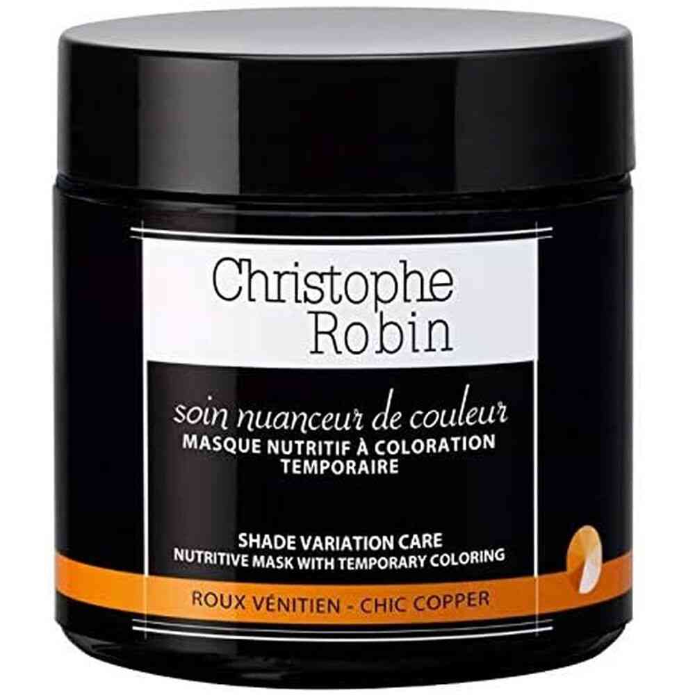 masque capillaire christophe robin soin nuan chic cuivre coloration semi permanente 250 ml