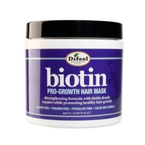 Masque capillaire pro croissance à la biotine difeel 12 oz