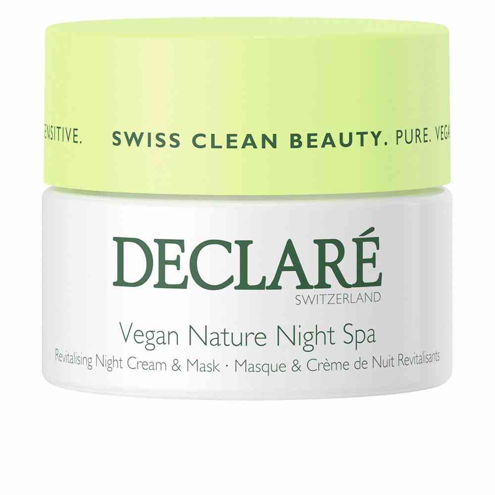 masque creme revitalisant vegan nature night spa declare 50 ml