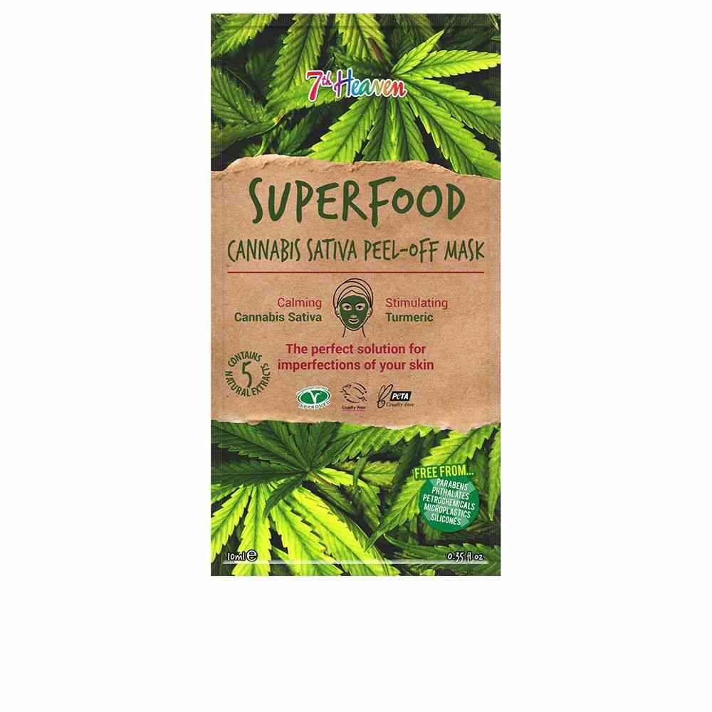 masque exfoliant 7th heaven superfood cannabis 10 ml