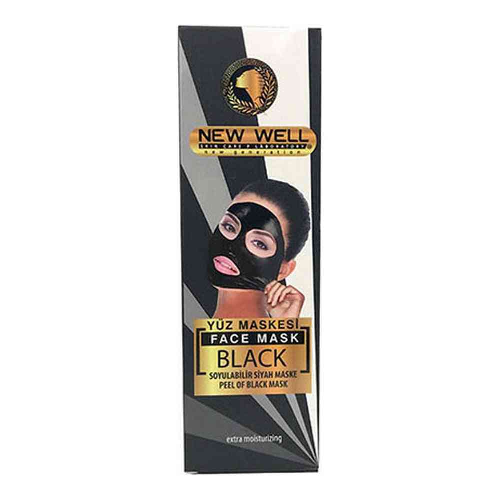 masque facial new well black mask peel off naturface 100 ml