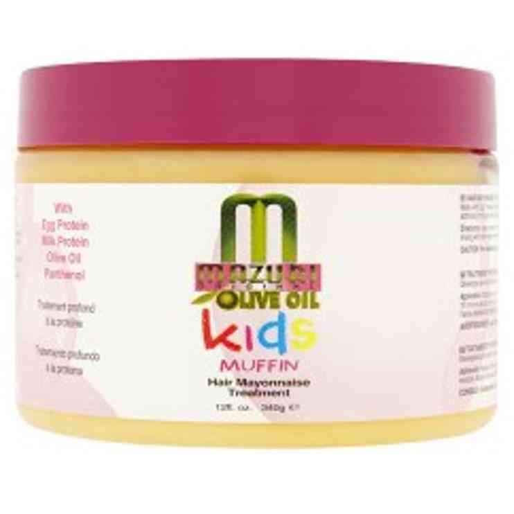 mazuri kids olive oil muffin hair mayonnaise treatment 340g