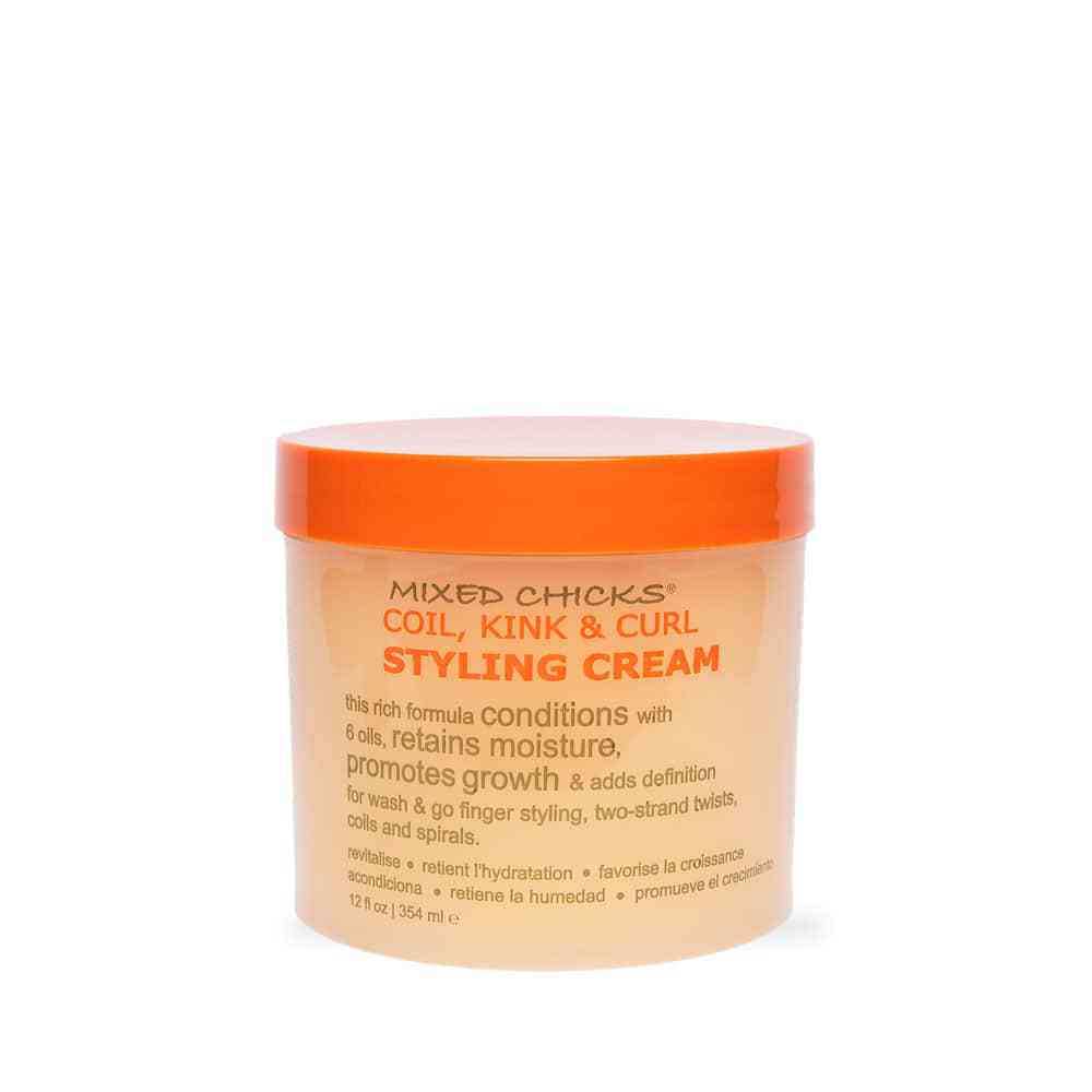 Mixed chicks coil, kinks,  waves styling cream 12 oz