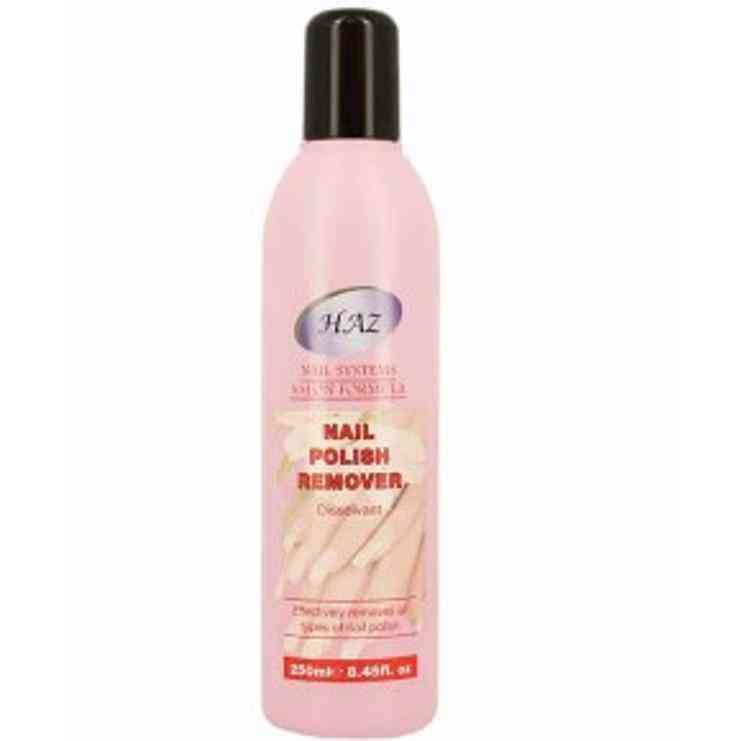 nail polish remover with acetone 250ml