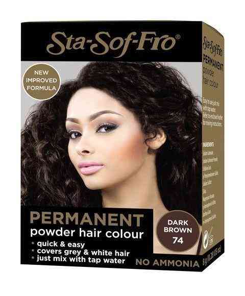 sta sof fro permanent powder hair colour 6g all shades