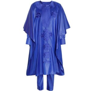 Boubou africain homme bleu. Monde Africain, produits africains en ligne.