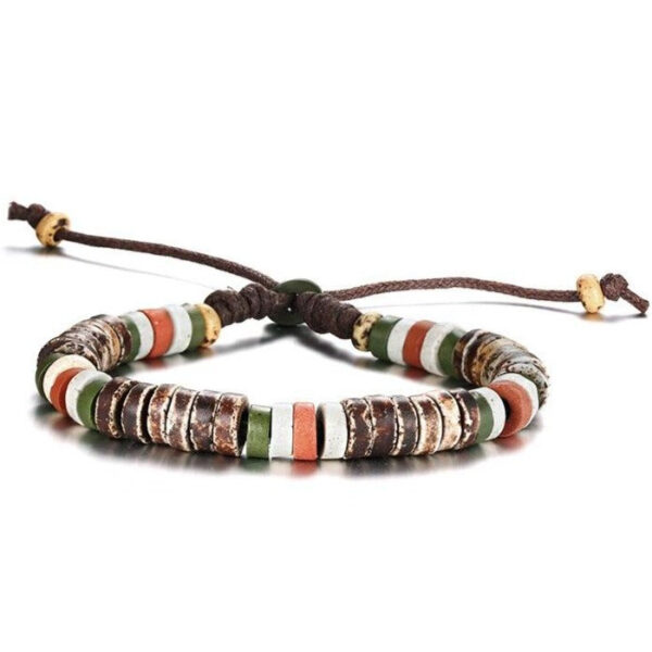 bracelet fantaisie en perles africaines. Monde Africain boutique en ligne de mode africaine.