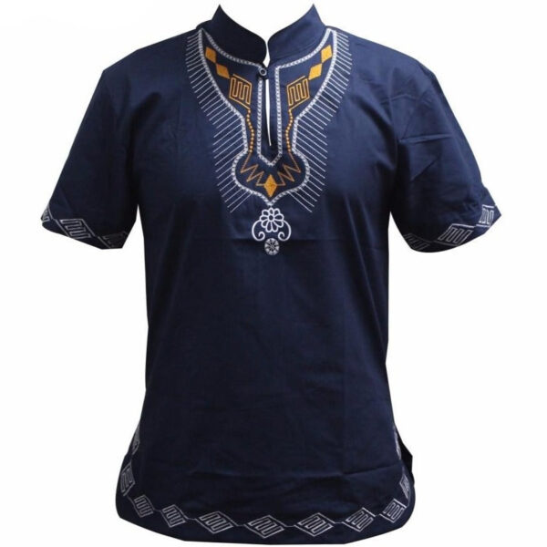 chemise africaine avec col. Monde Africain boutique en ligne de mode africaine.