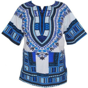 chemise africaine homme bleu. Monde Africain boutique en ligne de mode africaine.