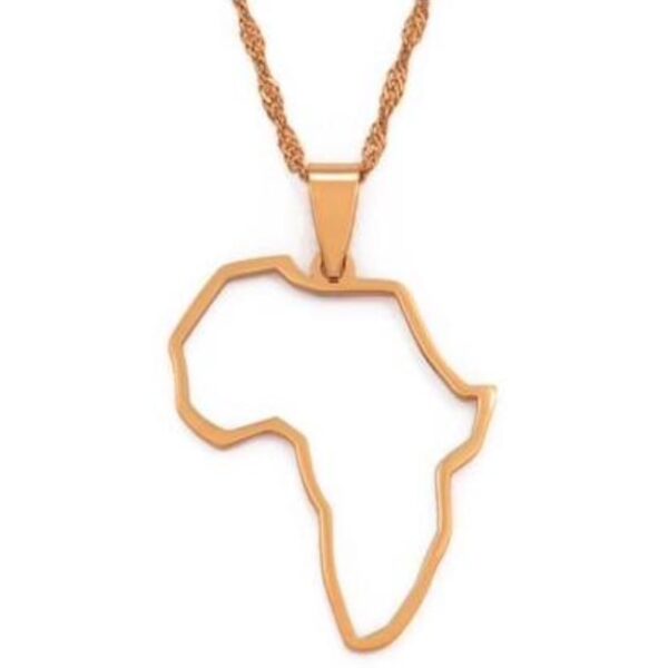 collier continent africain pas cher. Monde Africain boutique en ligne de mode africaine.
