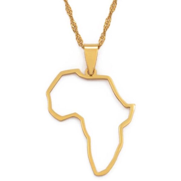 collier continent africain pas cher. Monde Africain boutique en ligne de mode africaine.