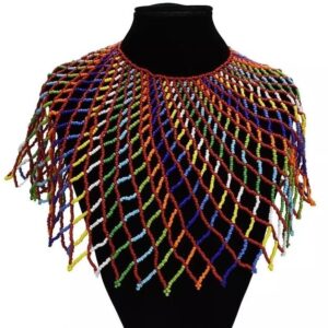 collier de perles africain. Monde Africain boutique en ligne de mode africaine.