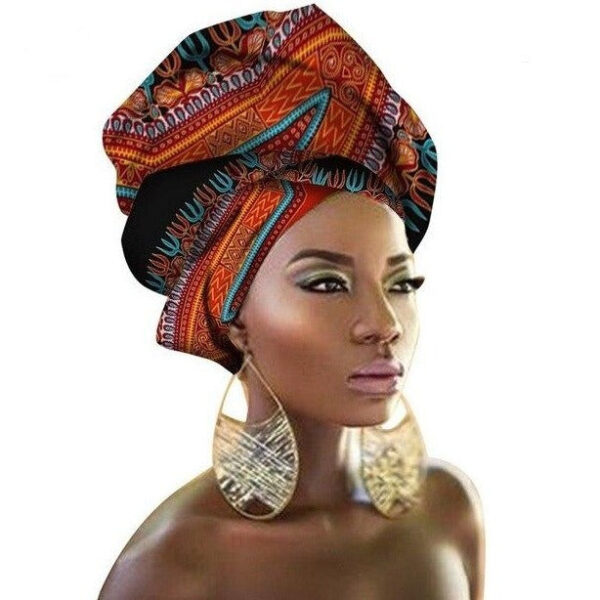 foulard en pagne africain. Monde Africain boutique en ligne de mode africaine.