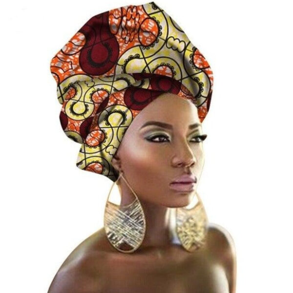 foulard en pagne africain. Monde Africain boutique en ligne de mode africaine.