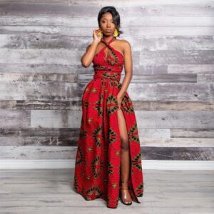 grande robe africaine. Monde Africain boutique en ligne de mode africaine.