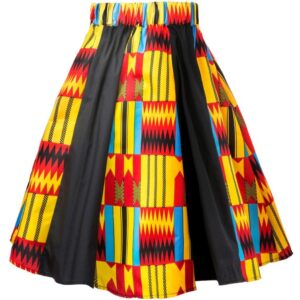 jupe courte africaine. Monde Africain boutique en ligne de mode africaine.