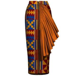 jupe crayon imprime africain. Monde Africain boutique en ligne de mode africaine.