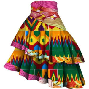 jupe femme motif africain. Monde Africain boutique en ligne de mode africaine.