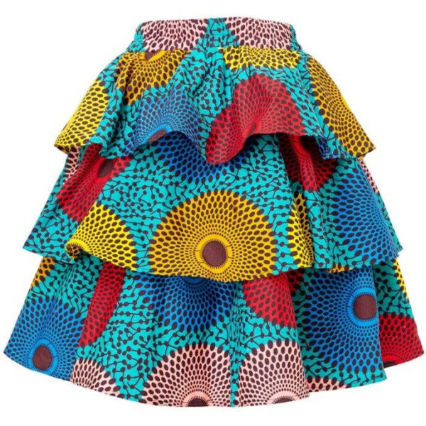jupe legere coloree africaine. Monde Africain boutique en ligne de mode africaine.