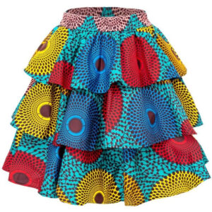 jupe legere coloree africaine. Monde Africain boutique en ligne de mode africaine.