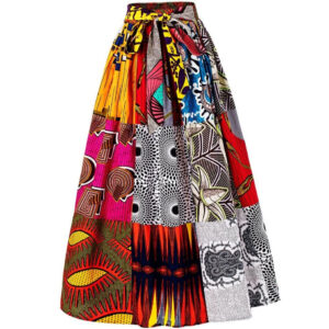 jupe wax africain. Monde Africain boutique en ligne de mode africaine.