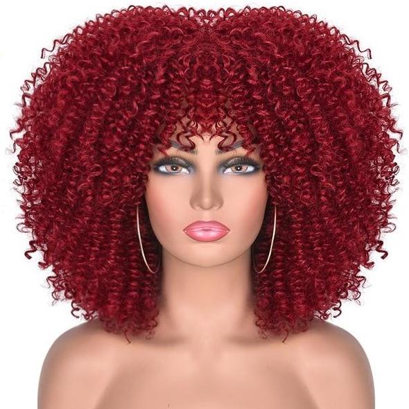 perruque afro rougeMeiriyfa perruque afro rouge pour femme noire, perruque afro courte bouclée avec frange synthétique résistante à la chaleur pour femmes noires et filles. Perruque afro bouclée très volumineuse aux cheveux rouges.  la perruque possède un filet élastique afin de s'adapter à toutes les têtes. Perruque afro, hippy, colorée, disco, hippie, années 60, années 70, cheveux volumineux frisés crépus. Il s'agit d'une perruque fantastique de style afro avec des cheveux bruns cuivrés, idéale pour compléter votre costume de hippie ou votre look des années 60. Perruque lace front wig synthétique 30 pouces – noble, perruque lace front wig longue ondulée 360 ombrée blonde rouge afro-américaine pour femmes noires.  ce sera l'accessoire parfait pour vos soirées à thème disco, afro ou autres.  2022 - acheter votre perruque afro rouge pour rayonner en toutes occasions.  facile à porter et à entretenir, ce sera un vrai plaisir au quotidien. Perruque afro/ clown rouge volume adulte : cette perruque afro rouge est pour adulte.  elle possède de jolies bouclettes et beaucoup de volume. Perruque afro volumineuse de couleur rouge, idéale pour compléter une tenue disco ou un costume de clown !. Perruque super afro rouge, cheveux gonflés, couleur unique, rien ne fait plus plaisir que de se faire remarquer durant toute la soirée déguisée. Perruque afro xxl rouge - perruque disco amusante pour femmes et hommes - maskworld. S'il ne devait y avoir qu'un seul accessoire pour vos soirées disco - funk, ce serait celui-là ! grâce à cette perruque afro disco rouge (grande taille),. Perruque afro orange rouge à vendre dans la catégorie perruques du groupe divers. . Vetements africains en France