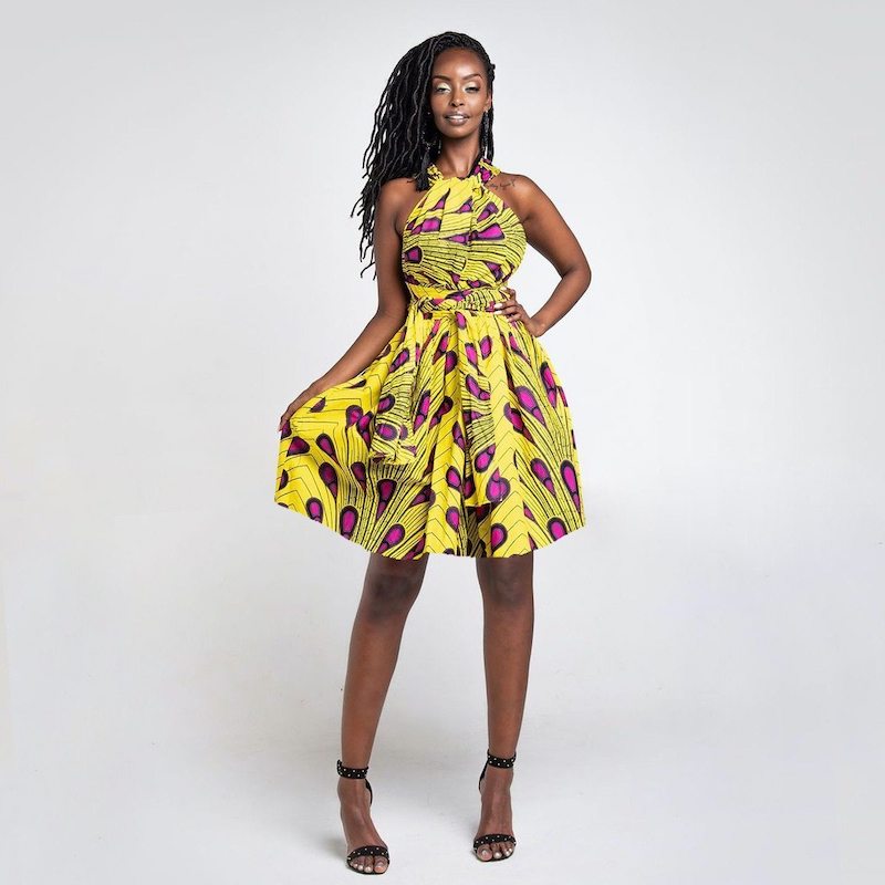 robe africaine ample. Monde Africain boutique en ligne de mode africaine.